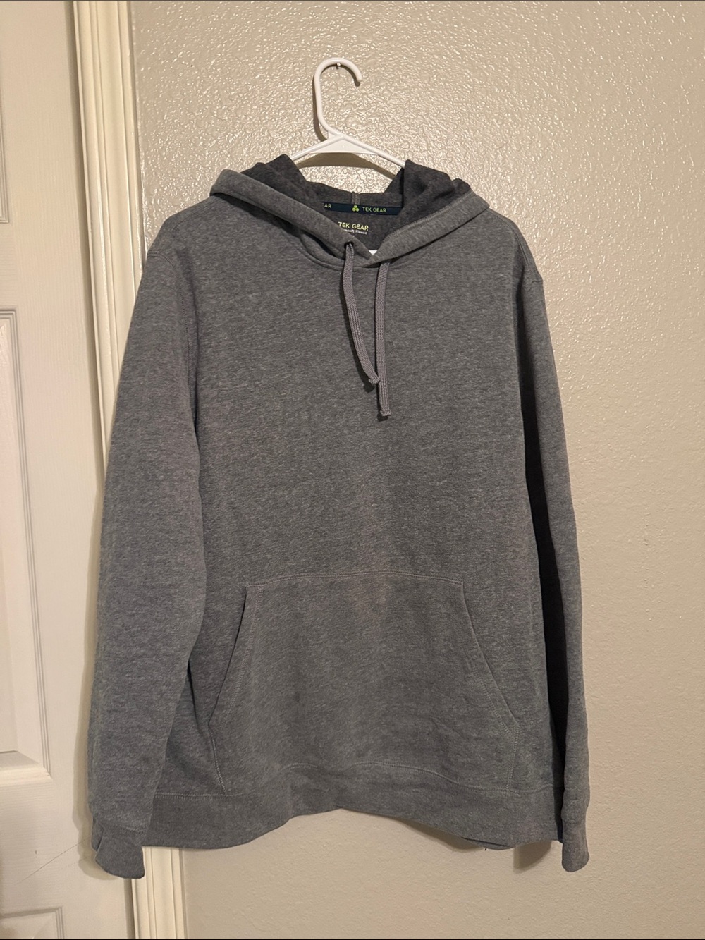 tek gear Men's Charcoal Gray Hooded Sweatshirt